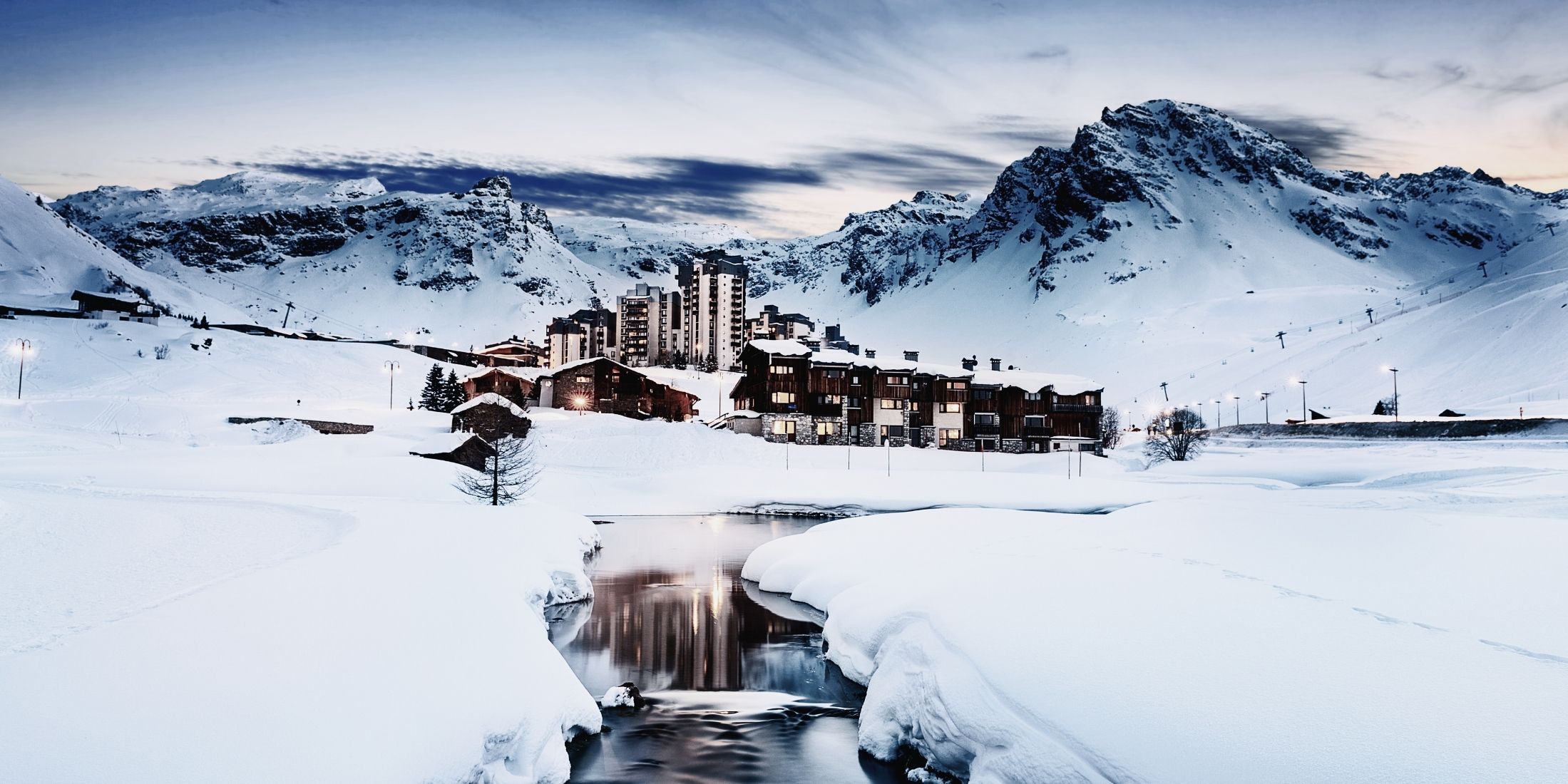 Paysage de montagne dans les Alpes françaises